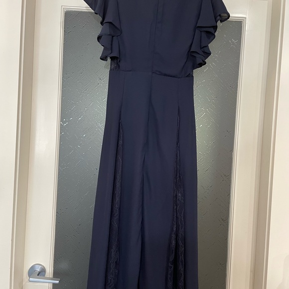 NWT ASOS navy maxi dress size 4 sassy and classy - Picture 3 of 10
